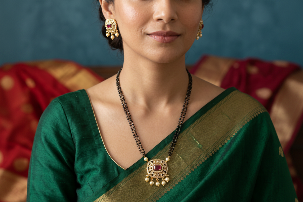 The Kesari Square Mangalsutra