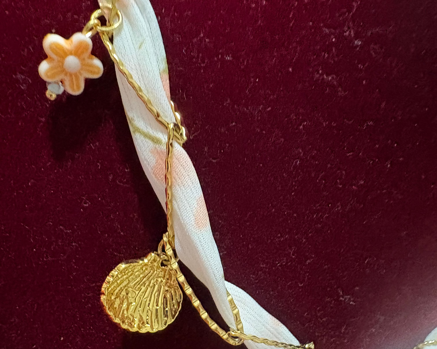 Seashell Sweetheart Charm