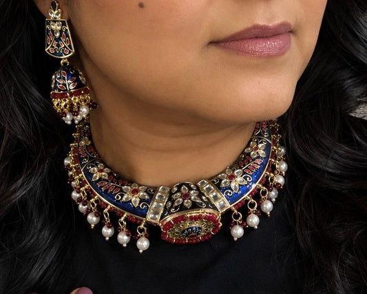 Neelkamal Rajwadi Choker