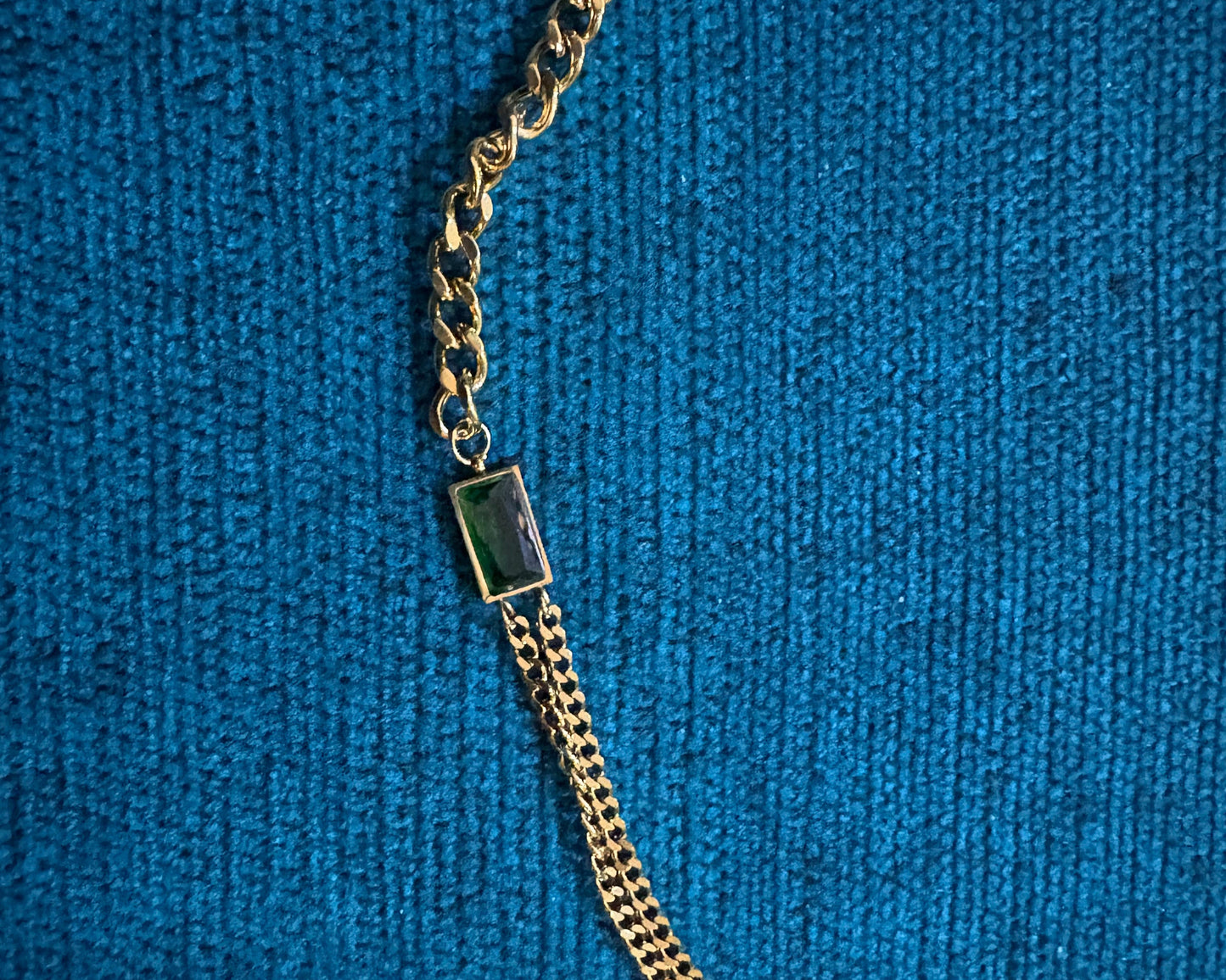 Emerald Whisper Bracelet
