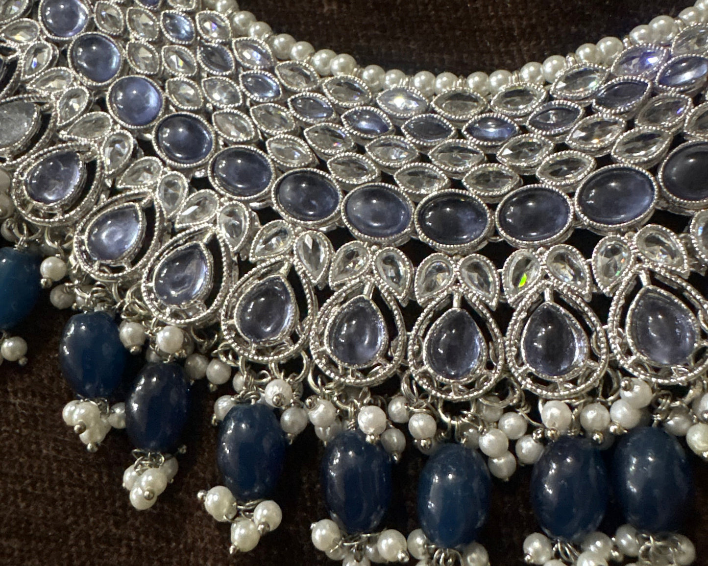 Neel Tara Royale Set Blue