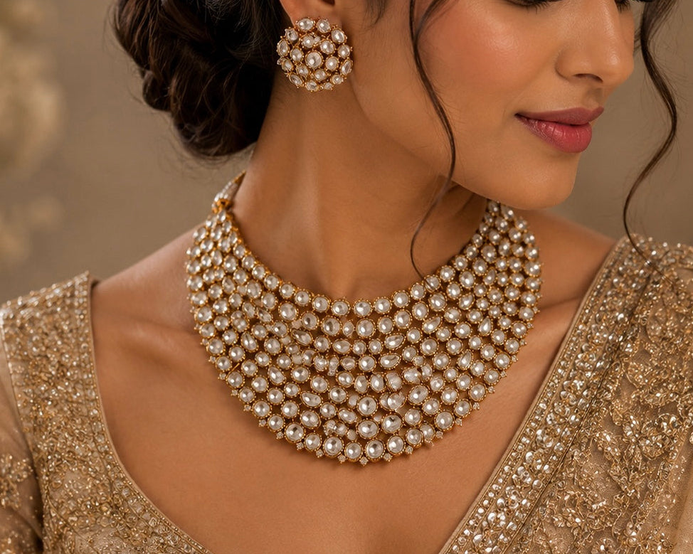 Noor Mahal Polki Choker