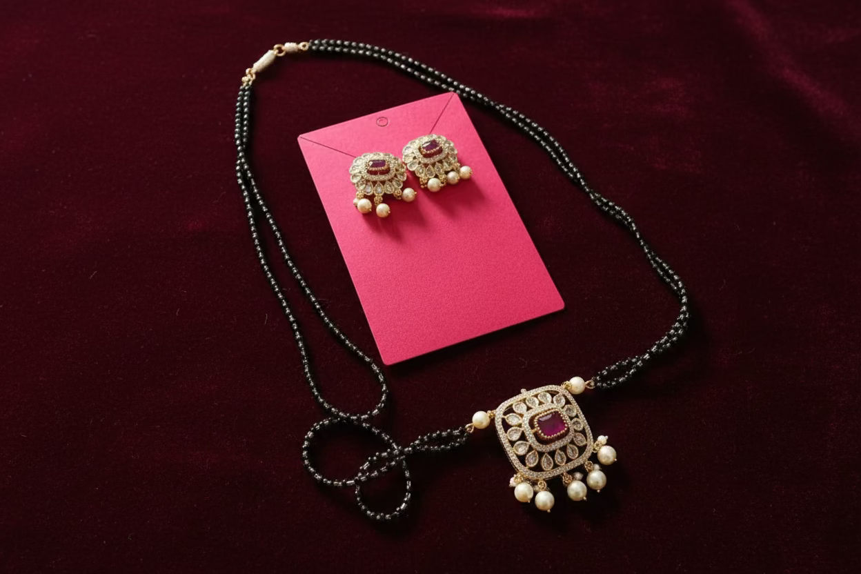 The Kesari Square Mangalsutra