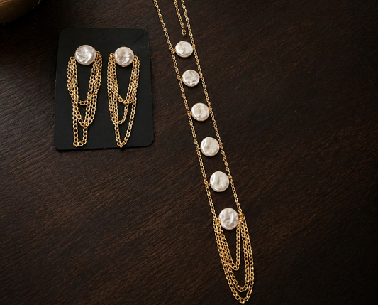 Pearl Cascade Elegance