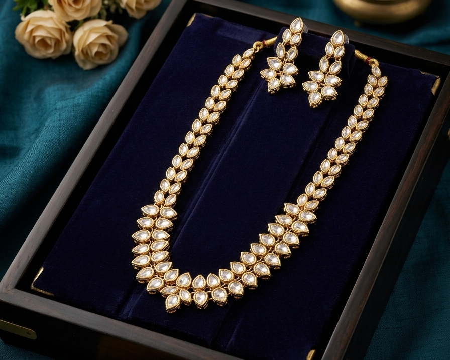 The Kundan Petal Symphony