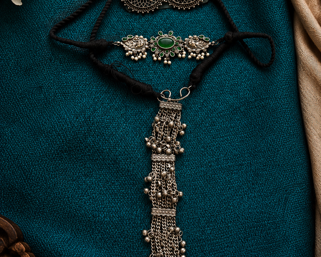 The Tribal Emerald Cascade