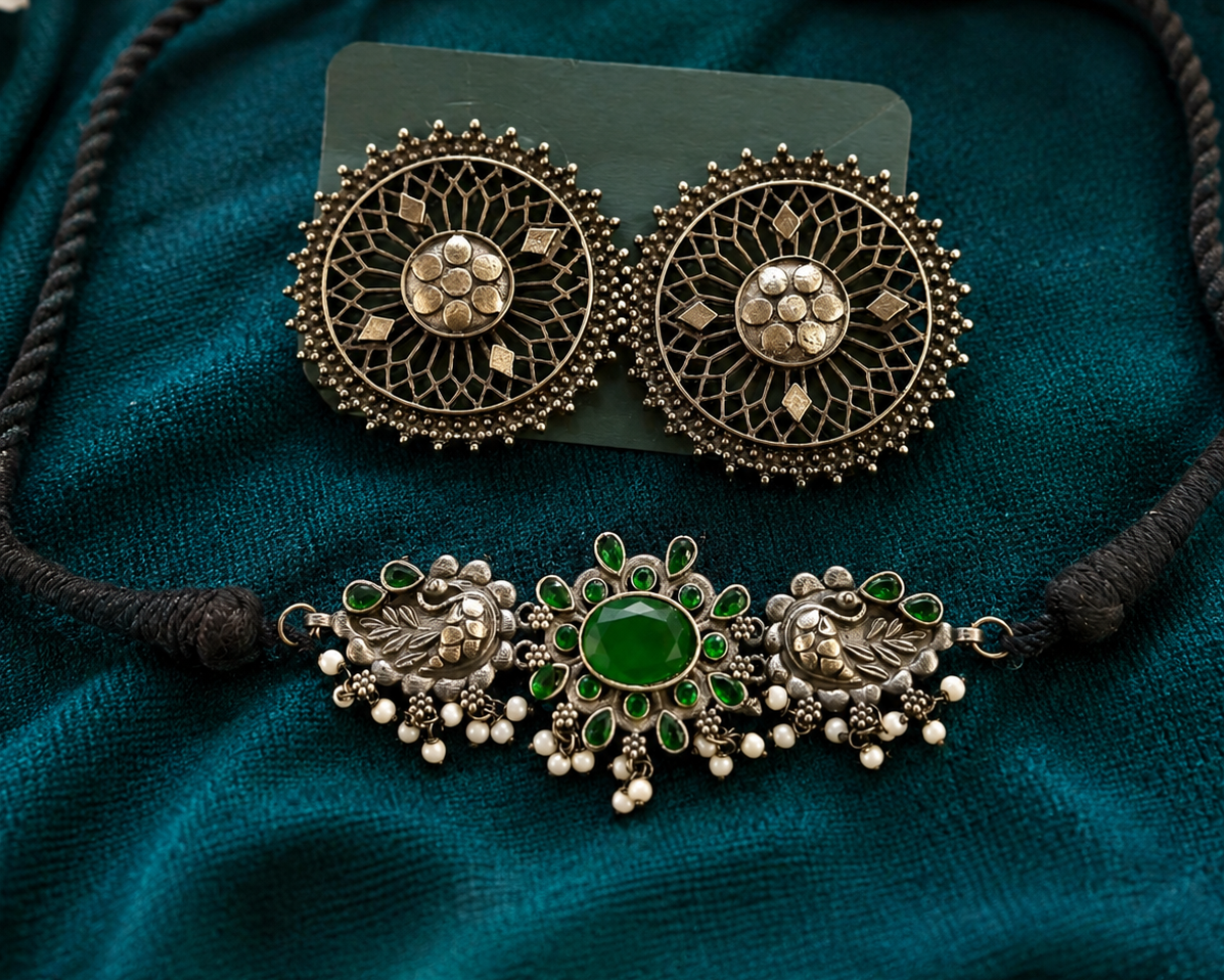The Tribal Emerald Cascade