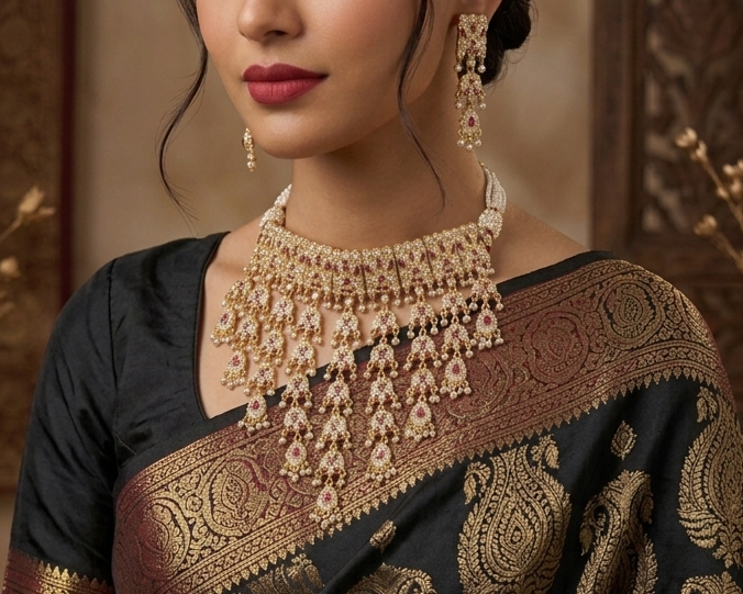 The Chandrika Choker Set