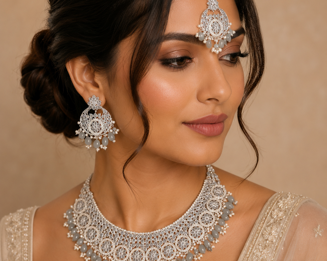 Neel Tara Royal Set Grey