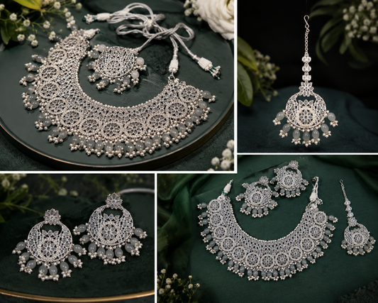 Neel Tara Royal Set Grey