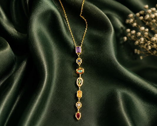 Celestia Cascade Pendant Necklace