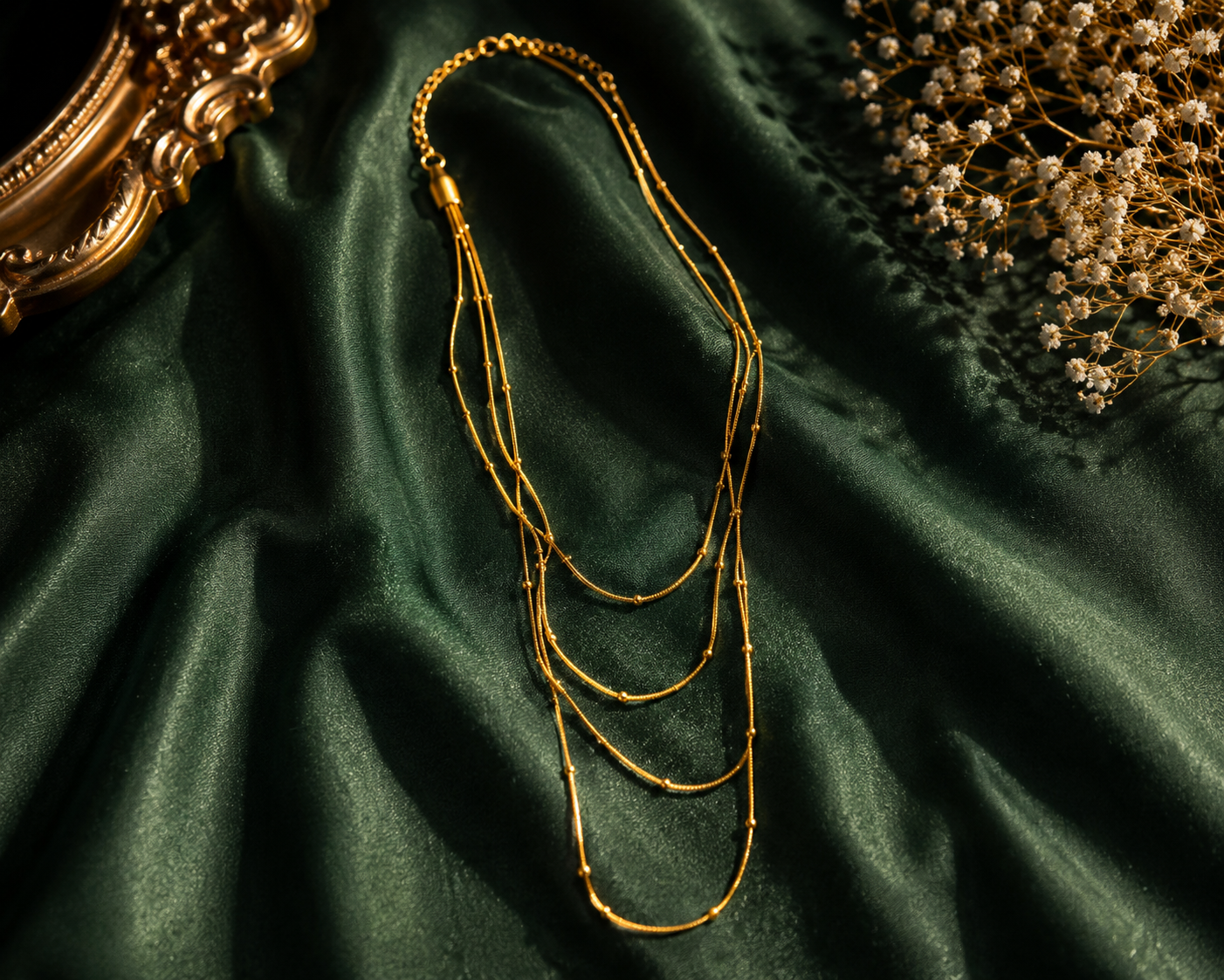 Arielle Layered Gold Necklace
