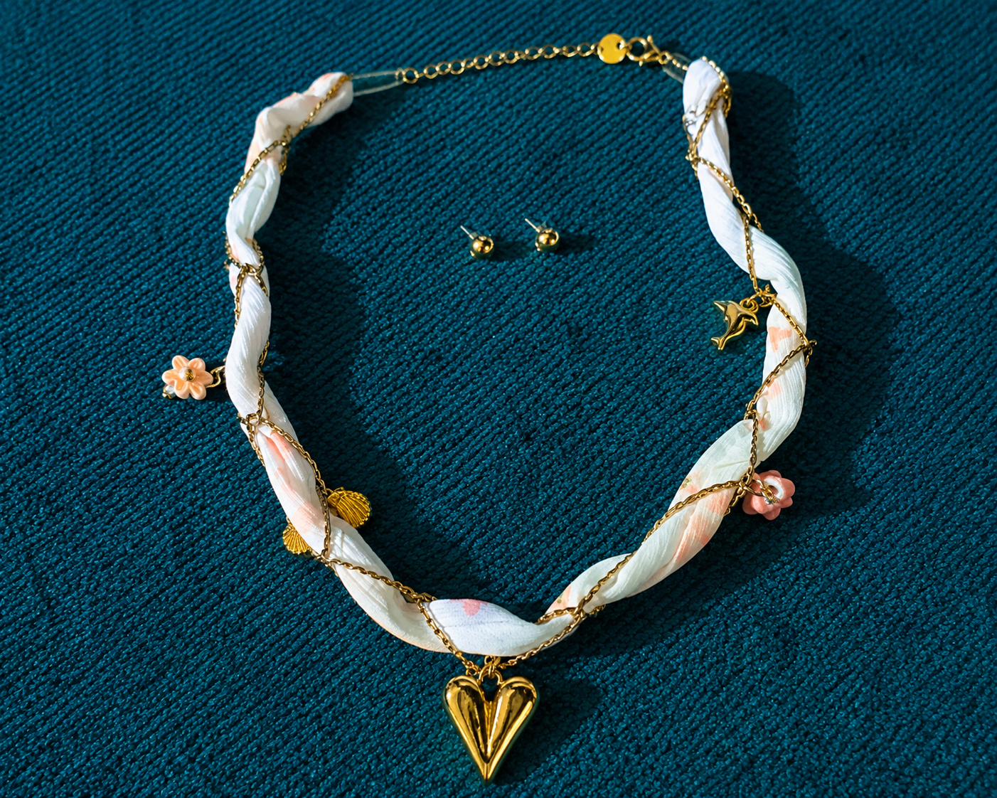 Seashell Sweetheart Charm