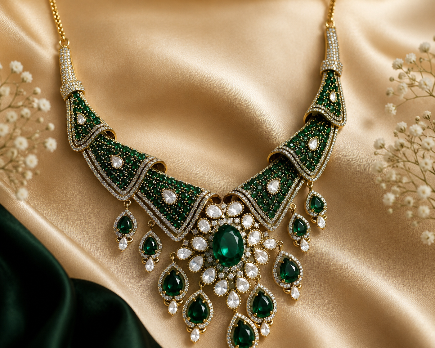 Aafreen Polki Danglers