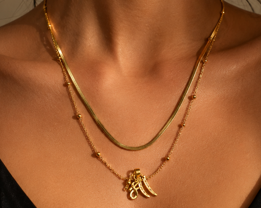 Maa Dual-Layer Necklace