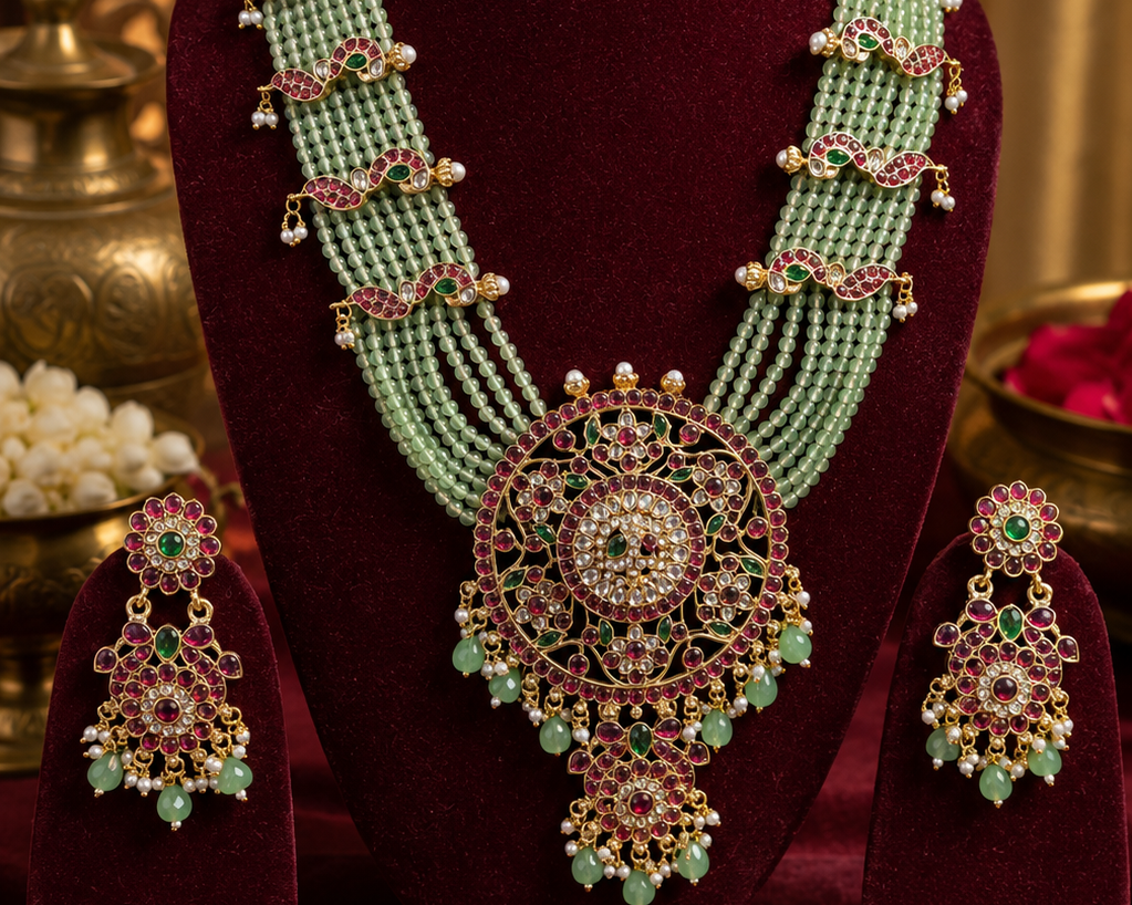 Vaidehi Rajwadi Haar Set