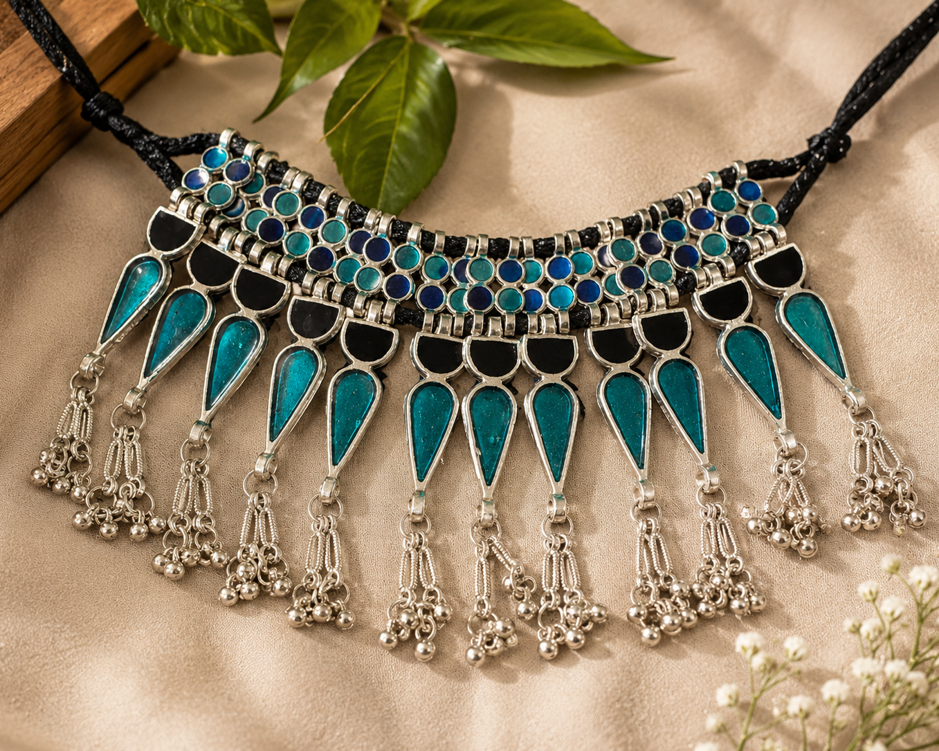 Peacock Tide Earrings