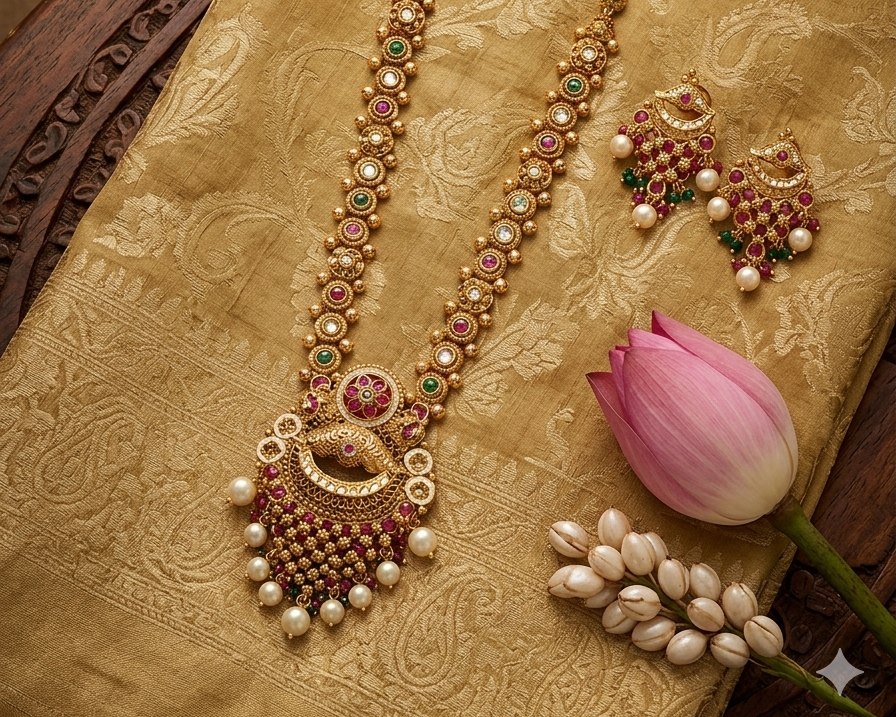 The Padmika Rajwadi Necklace